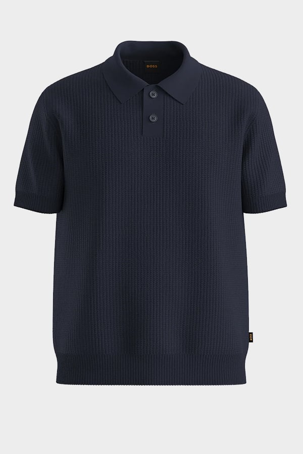 ΠΛΕΚΤΗ ΜΠΛΟΥΖΑ POLO BOSS - 404 ΜΠΛΕ